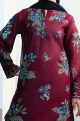 FREYA-4B | 3Pc Unstitched Suit Embroidered Lawn 25 Coco By Zarashahjahan