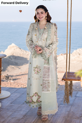 FP-15 RANIA | 3Pc Unstitched Luxury Lawn Collection Sahil Kinare By Qalamkar