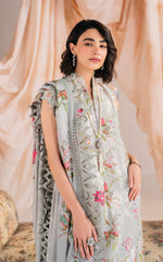 Frost-MW-09 | 3Pc Unstitched Suit Winter Meraki By Asifa & Nabeel