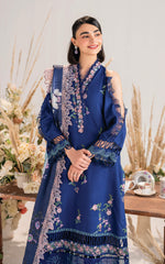 Frostbite-MW-03 | 3Pc Unstitched Suit Winter Meraki By Asifa & Nabeel