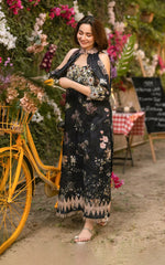 Meadow Breeze - GKL-02 | 3Pc Unstitched Suit Embroidered Summer Gulkari By Asifa Nabeel