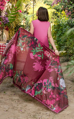 Sunkissed Garden - GKL-13 | 3Pc Unstitched Suit Embroidered Summer Gulkari By Asifa Nabeel