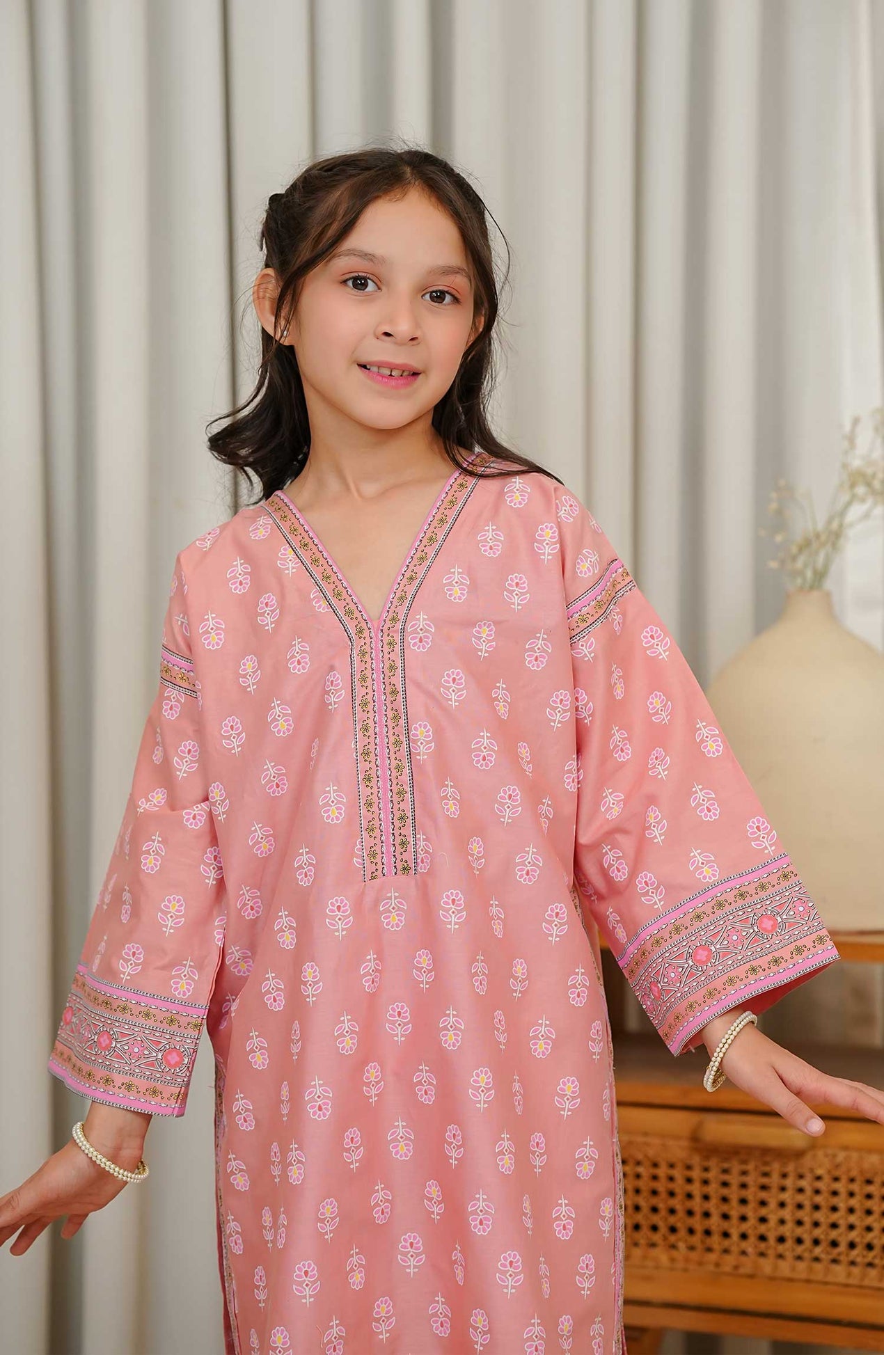Pastels Vol-2 Mother's Printed Lawn Collection 2024 By Amna Khadija - Design 08 main image 0