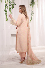 Gabriella | 3Pc Unstitched Suit Summer Embroidered Edit '26 Nova By Rang Rasiya