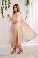 Gabriella | 3Pc Unstitched Suit Summer Embroidered Edit '26 Nova By Rang Rasiya