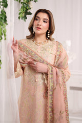 Gabriella | 3Pc Unstitched Suit Summer Embroidered Edit '26 Nova By Rang Rasiya