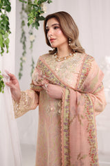 Gabriella | 3Pc Unstitched Suit Summer Embroidered Edit '26 Nova By Rang Rasiya