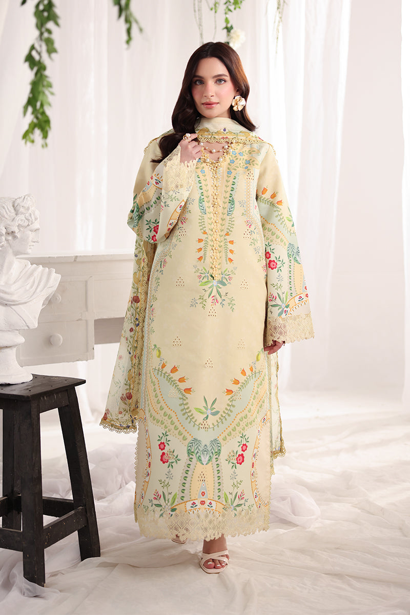 Georgia | 3Pc Unstitched Suit Summer Embroidered Edit '26 Nova By Rang Rasiya