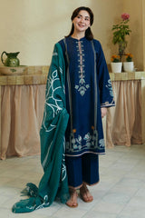 GUL MOHAR-3B | 3Piece Unstitched Coco Lawn By Zara Shahjahan