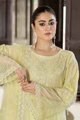 HL-20 Sunbul | 3PC Unstitched Suit Luxury Lawn Kimora By Raeesa Premium