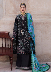 3-PC Unstitched Embroidered Lawn Nirmal By Hussain Rehar | Arzo