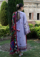 3-PC Unstitched Embroidered Lawn Nirmal By Hussain Rehar | Inaya