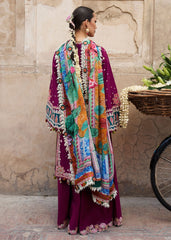 3-PC Unstitched Embroidered Lawn Nirmal By Hussain Rehar | Kahei