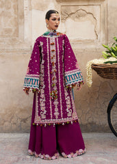 3-PC Unstitched Embroidered Lawn Nirmal By Hussain Rehar | Kahei