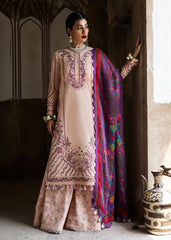 3-PC Unstitched Embroidered Lawn Nirmal By Hussain Rehar | Lehr