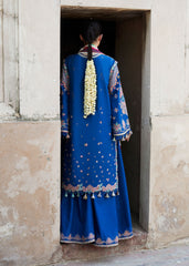 3-PC Unstitched Embroidered Lawn Nirmal By Hussain Rehar | Zarqa