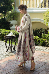 Levana | 3Pc Unstitched Suit Jacquard Lawn 25 Seraph By Mushq