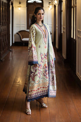 Letizia | 3Pc Unstitched Suit Jacquard Lawn 25 Seraph By Mushq