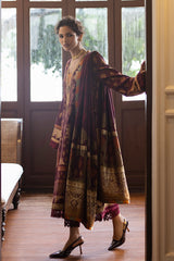 Morphea | 3Pc Unstitched Suit Jacquard Lawn 25 Seraph By Mushq