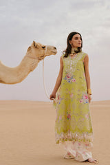 3-PC Unstitched Embroidered Luxury Lawn By Saira Rizwan | NAVA