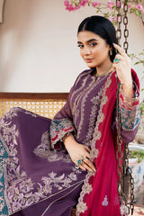 I-209 Najma | 3Pc Unstitched Suit Winter Luxury Chiffon Sitarah By Imrozia Premium