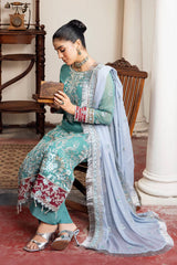 I-211 Nikhat | 3Pc Unstitched Suit Winter Luxury Chiffon Sitarah By Imrozia Premium