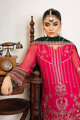 I-218 Darakhshan | 3Pc Unstitched Suit Winter Luxury Chiffon Sitarah By Imrozia Premium