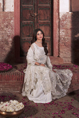 3-PC Unstitched Embroidered Sajal Bridal By Imrozia Serene | Safina
