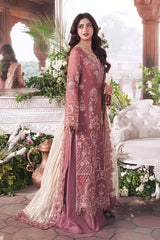 3-PC Unstitched Embroidered Sajal Bridal By Imrozia Serene | Zameen
