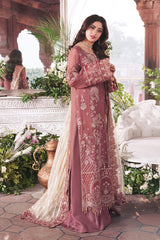 3-PC Unstitched Embroidered Sajal Bridal By Imrozia Serene | Zameen