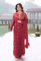 3-PC Unstitched Embroidered Sajal Bridal By Imrozia Serene | Ishq