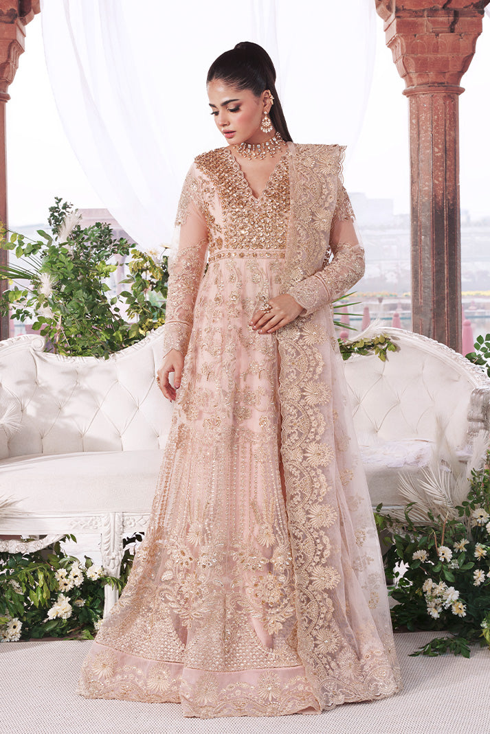 3-PC Unstitched Embroidered Sajal Bridal By Imrozia Serene | Meherbano