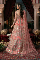 3-PC Unstitched Embroidered Handmade Embelishment Bridal Collection By Imrozia Serene | IB-50