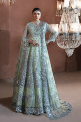 3-PC Unstitched Embroidered Handmade Embelishment Bridal Collection By Imrozia Serene | IB-51