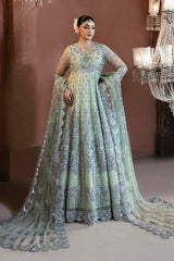 3-PC Unstitched Embroidered Handmade Embelishment Bridal Collection By Imrozia Serene | IB-51