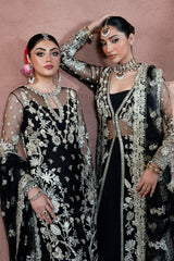 3-PC Unstitched Embroidered Handmade Embelishment Bridal Collection By Imrozia Serene | IB-52