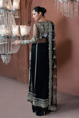 3-PC Unstitched Embroidered Handmade Embelishment Bridal Collection By Imrozia Serene | IB-52