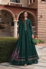 3-PC Unstitched Schiffli Embroidered Lawn Noor By Saadia Asad | D1 - A - Sorina