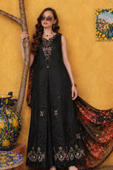 3-PC Unstitched Embroidered Lawn Schiffli Laserkari By Saadia Asad | D5