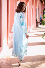 RM5-05 | 3Pc Unstitched Suit Embroidered Collection Vol-01 Reem By Charizma