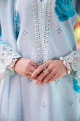 RM5-05 | 3Pc Unstitched Suit Embroidered Collection Vol-01 Reem By Charizma