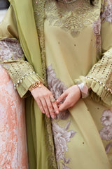 RM5-08 | 3Pc Unstitched Suit Embroidered Collection Vol-01 Reem By Charizma