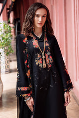 RM5-02 | 3Pc Unstitched Suit Embroidered Collection Vol-01 Reem By Charizma