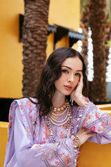 RM5-01 | 3Pc Unstitched Suit Embroidered Collection Vol-01 Reem By Charizma
