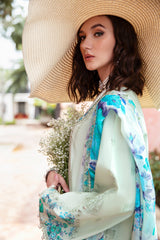 RM5-04 | 3Pc Unstitched Suit Embroidered Collection Vol-01 Reem By Charizma
