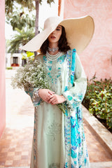 RM5-04 | 3Pc Unstitched Suit Embroidered Collection Vol-01 Reem By Charizma