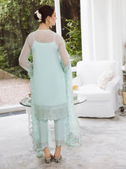 Saad Shaikh Ella Unstitched Embroidered Luxury Chiffon 3Pc Suit DSG-01