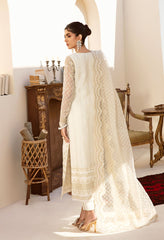 3-PC Organza Embroidered Hand Embolished By Akbar Aslam | Tyla