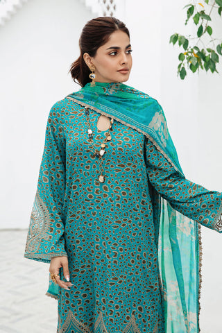 CRB4-07 | 3-PC Unstitched Printed Lawn with Rang-E-Bahar By Charizma