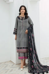 CRB4-06 | 3-PC Unstitched Printed Lawn with Rang-E-Bahar By Charizma